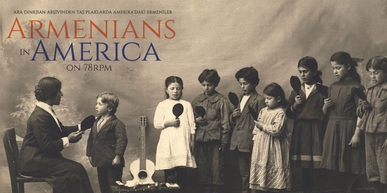 “Ara Dinkjian Arşivinden Taş Plaklarda Amerika’daki Ermeniler” albüm kapağı