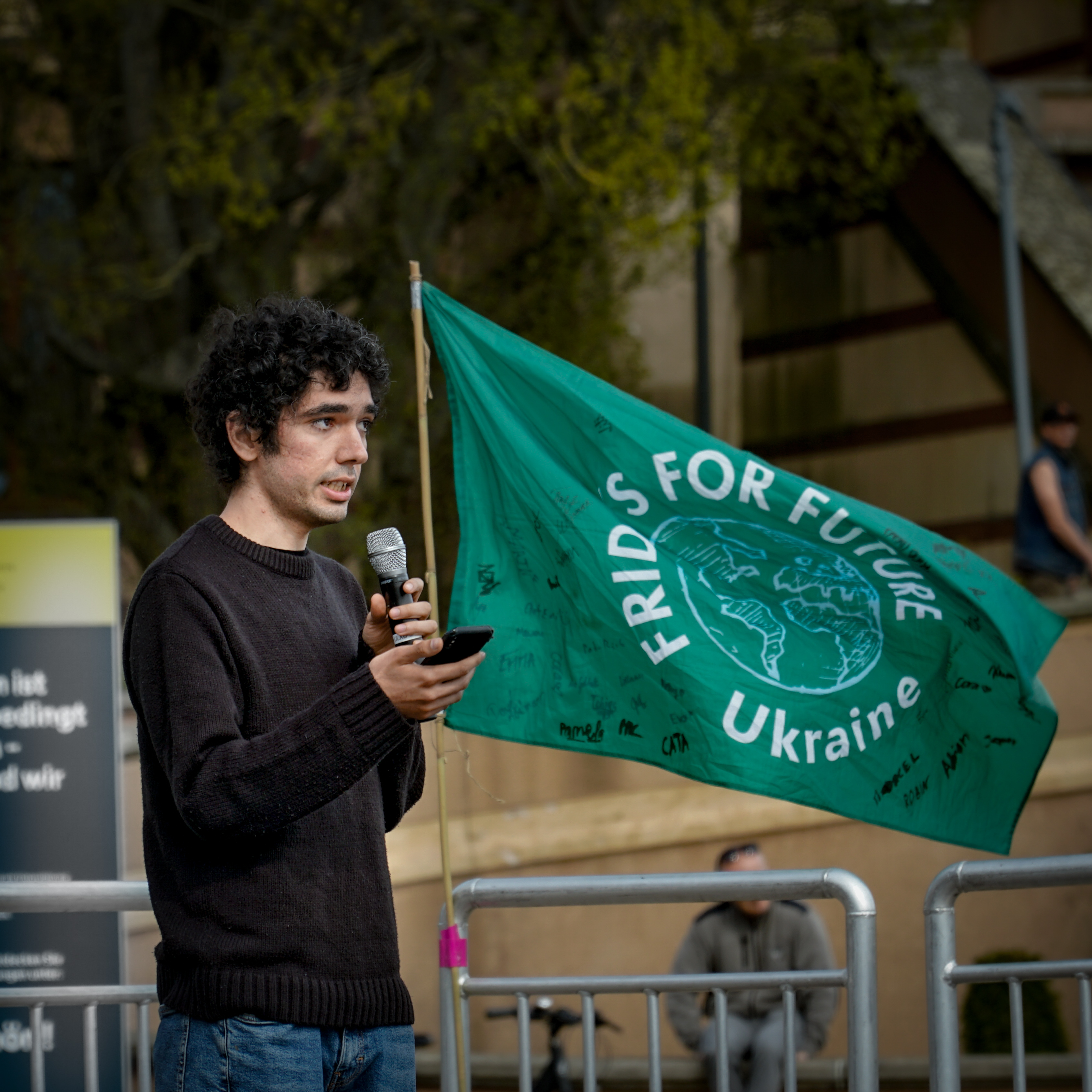 Arshak Makichyan FFF Ukrayna eyleminde konuşuyor