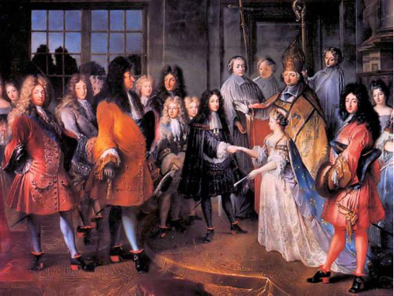 Maria Theresa'nın, 14. Louis ile evliliği