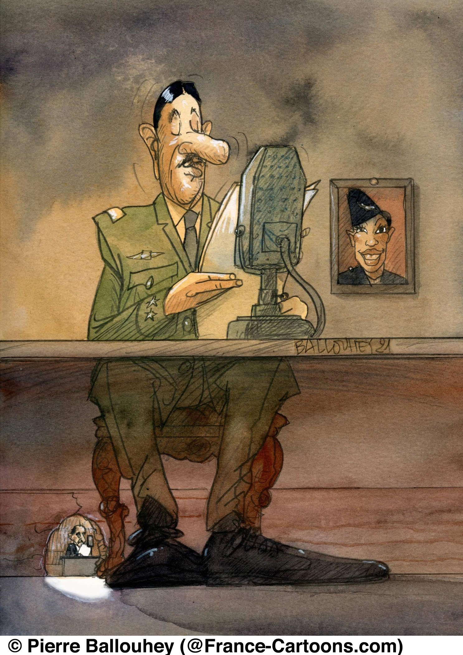 Ballouhey'in karikatürü