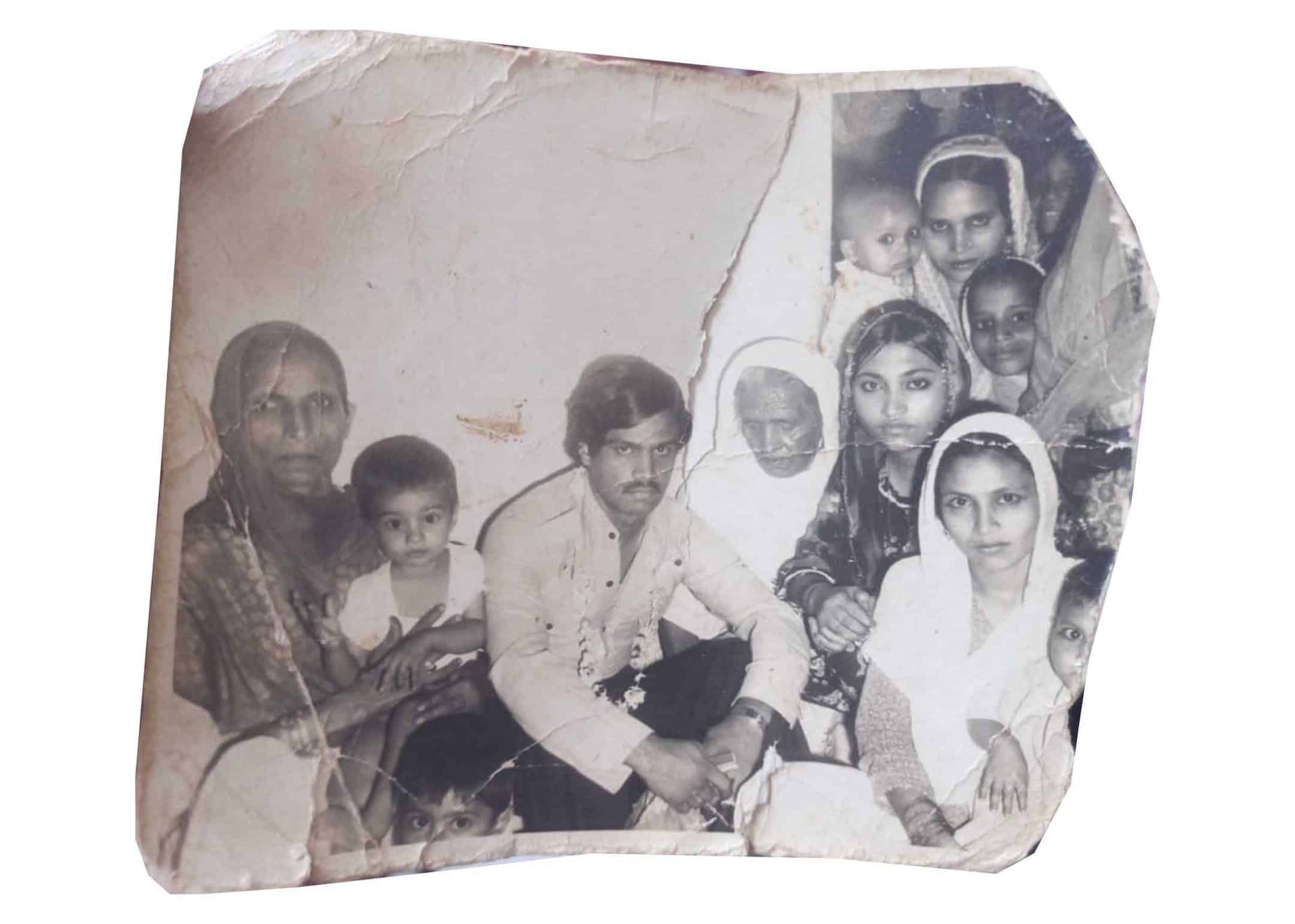 Waseem Ahmad Siddiqui, Aile Arşivi, Dada (دادا ) Rahmatullah Khan, Şalimar Bahçesi / Family Archive, Dada (دادا ) Rahmatullah Khan, Shalimar Garden, 1953.
