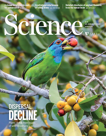 Science dergisi kapağı