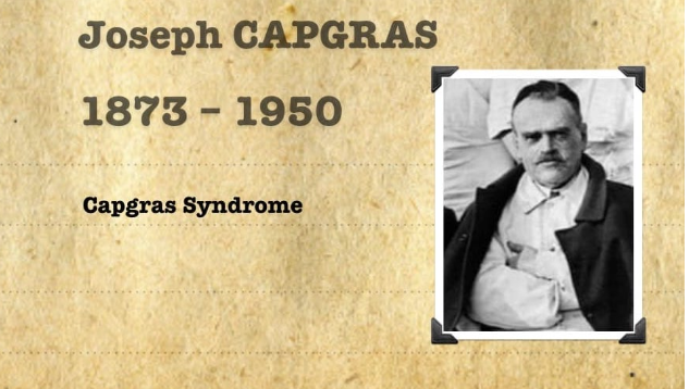 Capgras Sendromu'na adını veren Joseph Capgras 