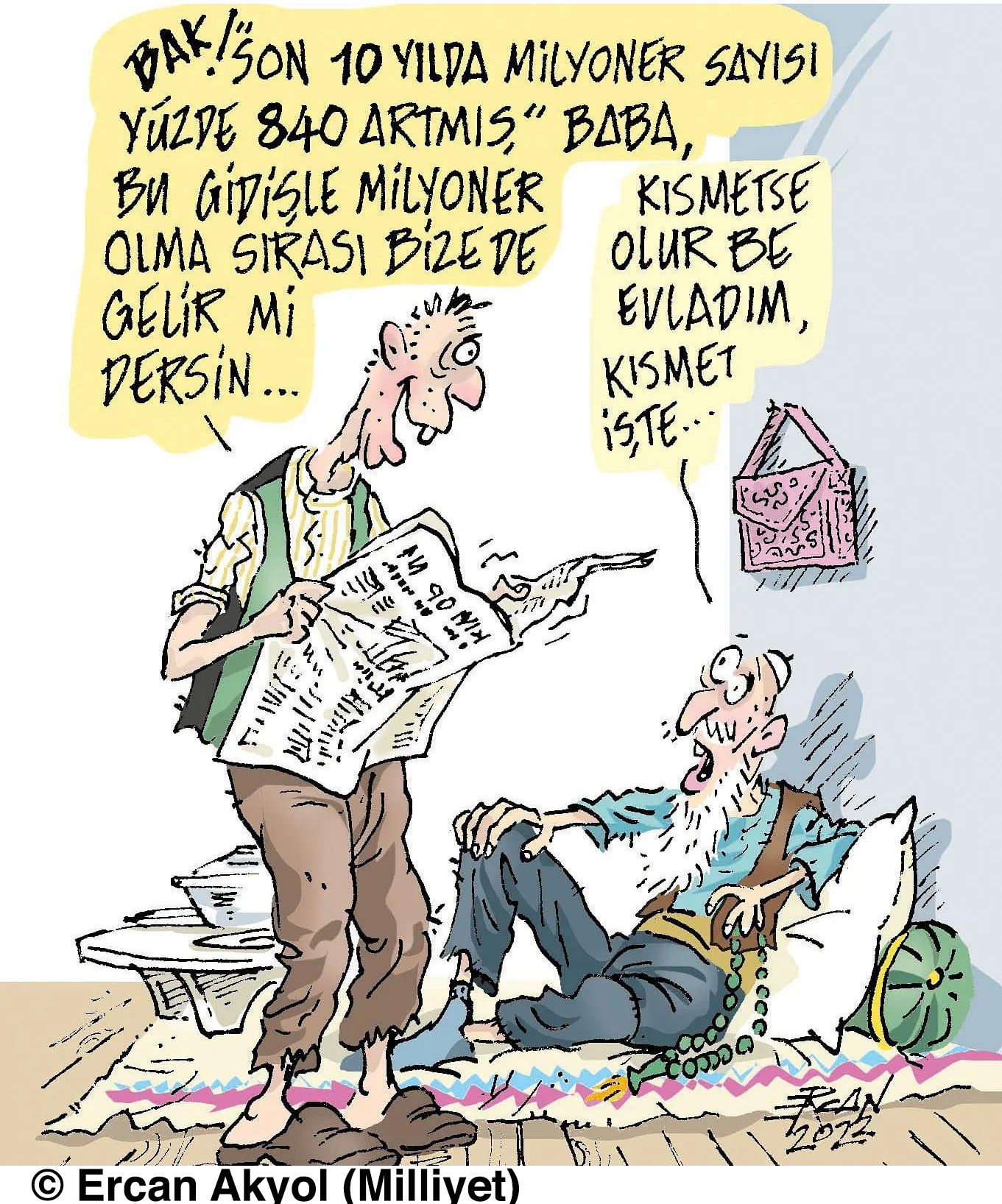 Ercan Akyol'un karikatürü