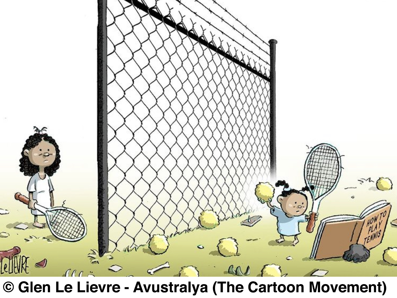 Le Lievre'in karikatürü