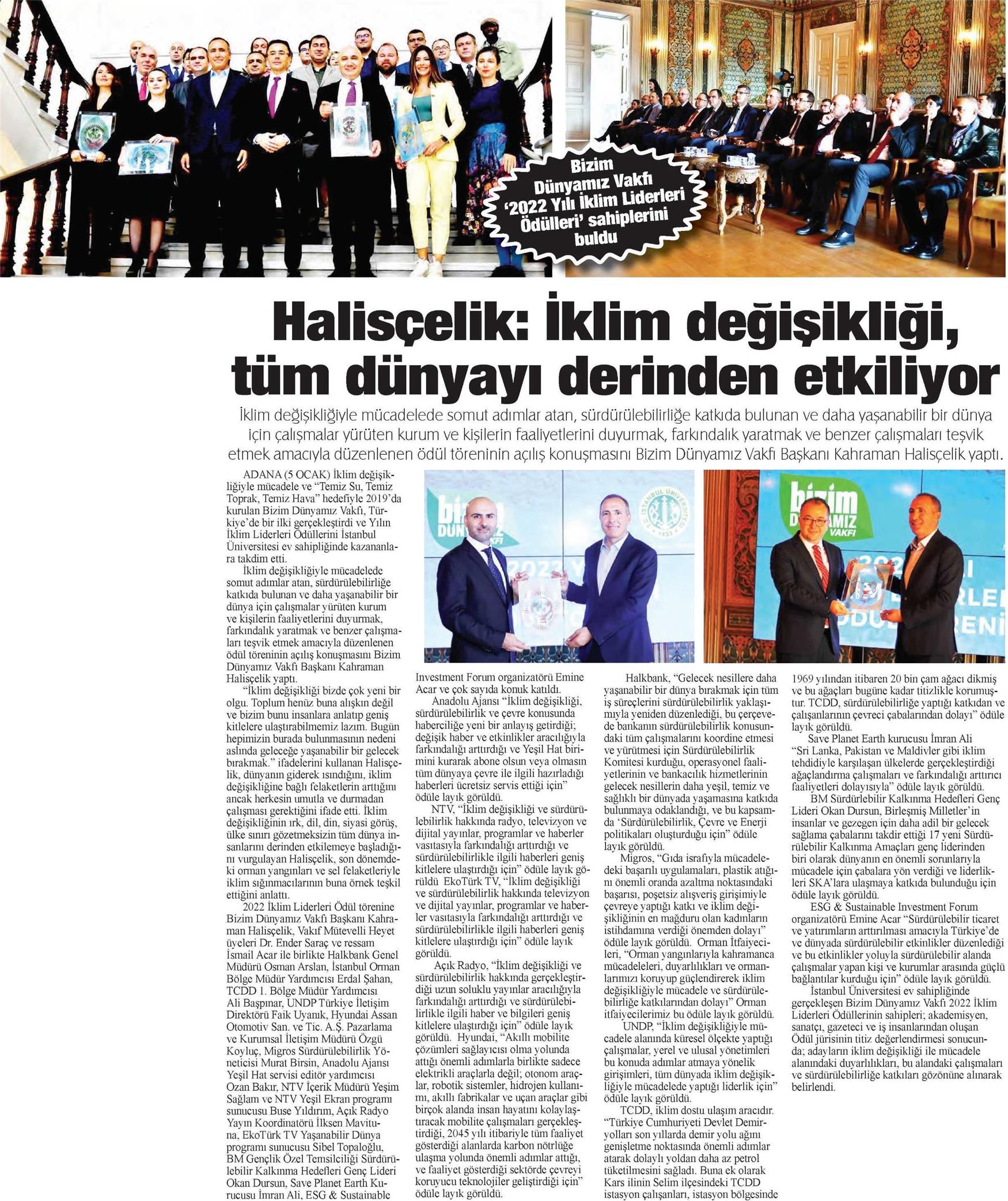 adana 5 ocak