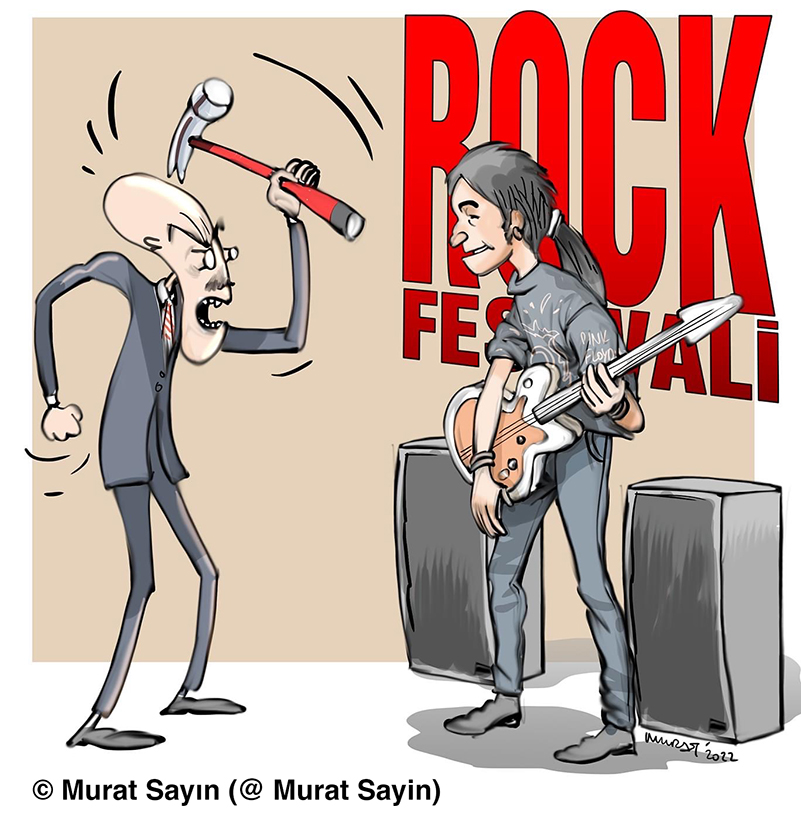 Murat Sayın'ın karikatürü