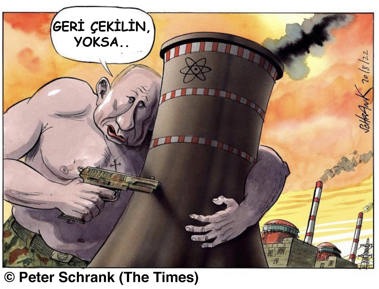 Schrank'in karikatürü