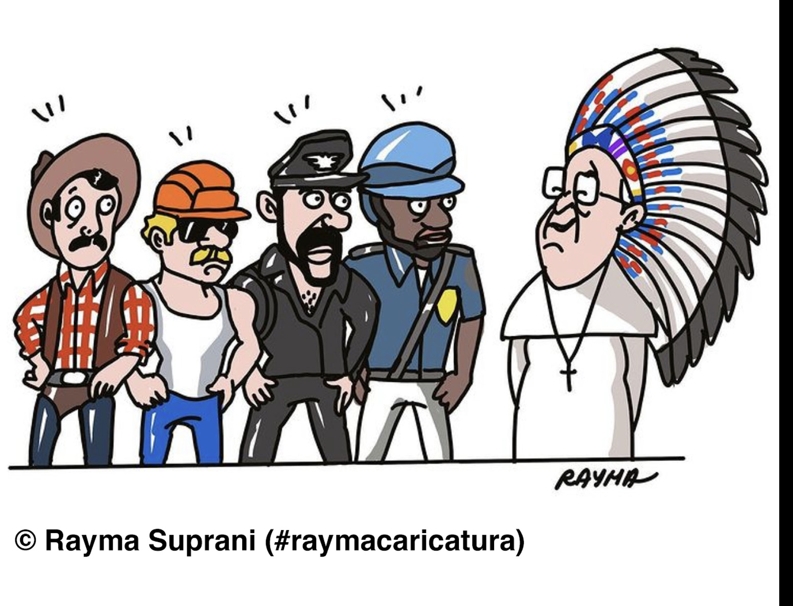 Rayma'nın karikatürü