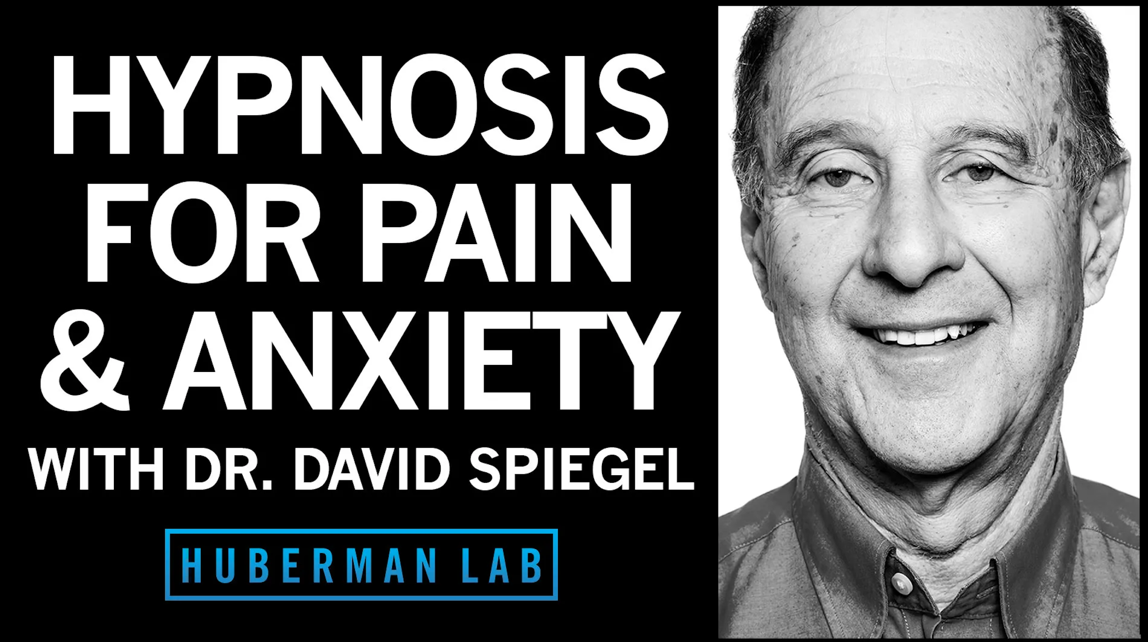 Bahsi geçen "Hypnosis for Pain & Anxiety" podcastinin bölüm kapağı