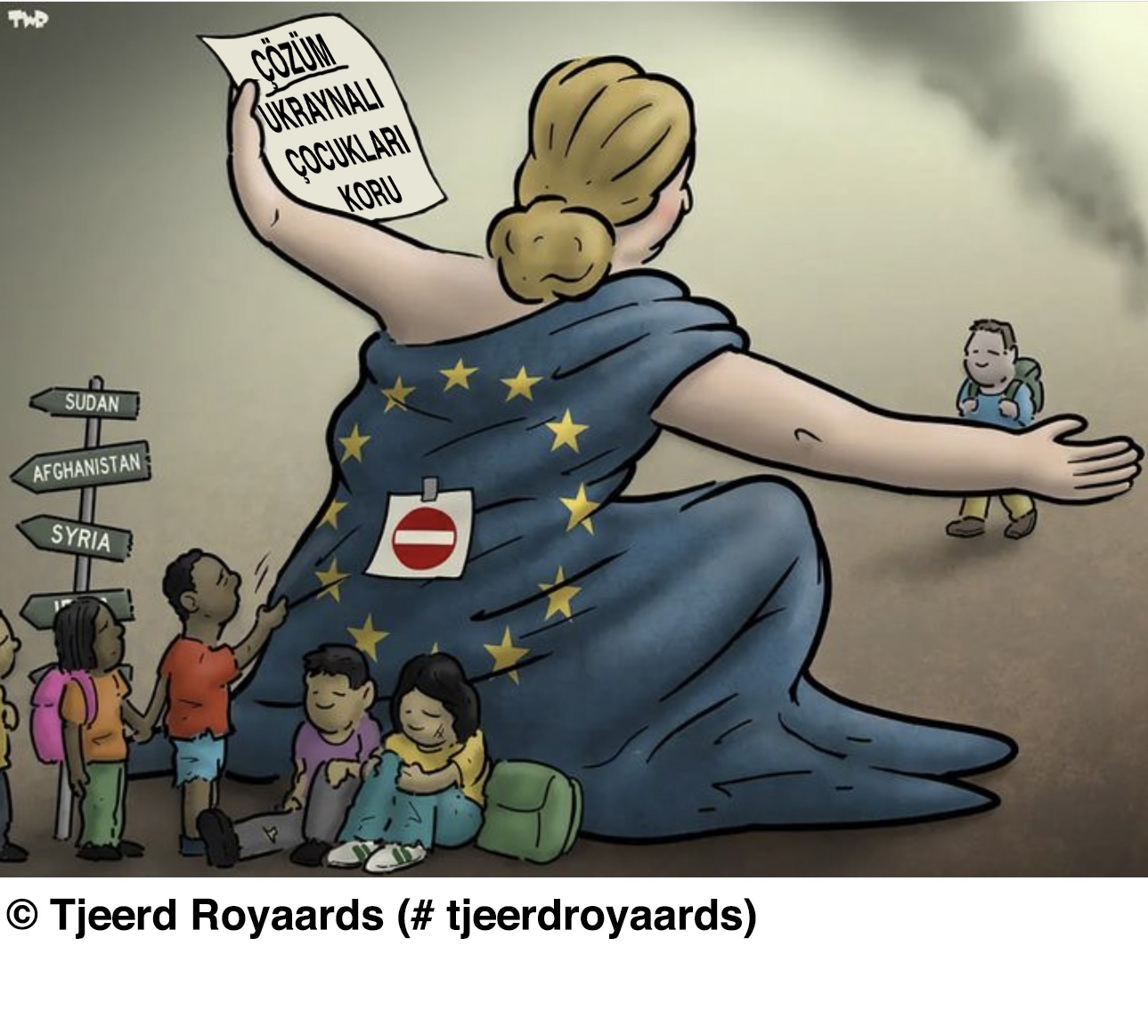 Royaards'ın karikatürü