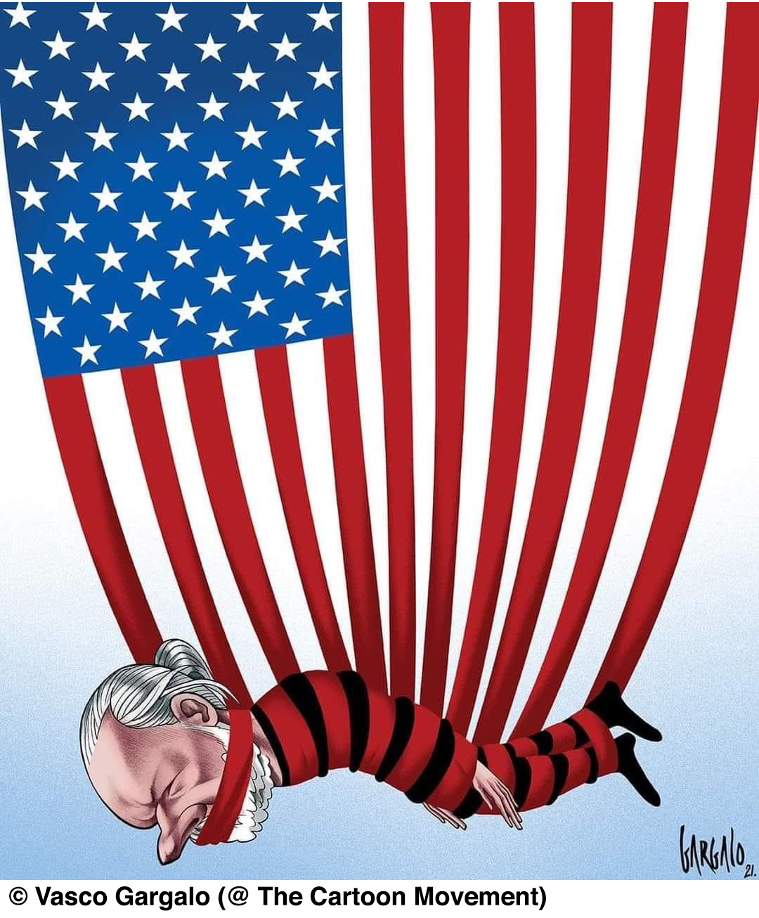 Assange karikatürü