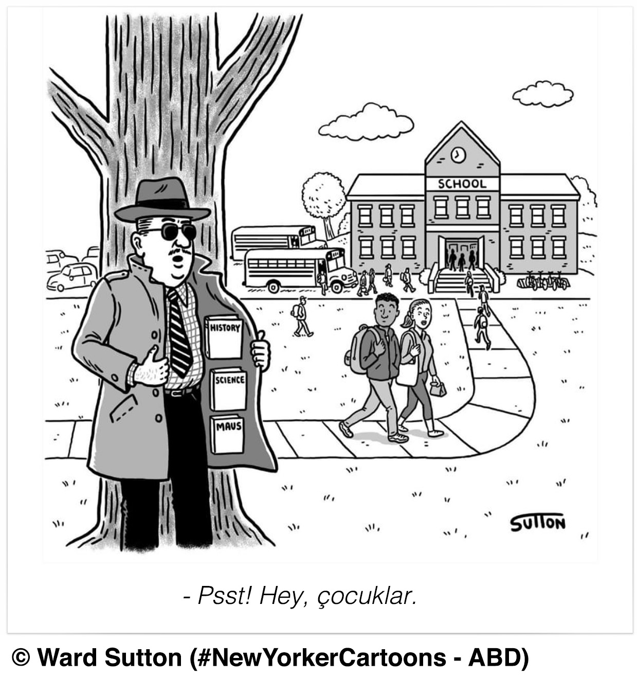 Sutton'ın karikatürü