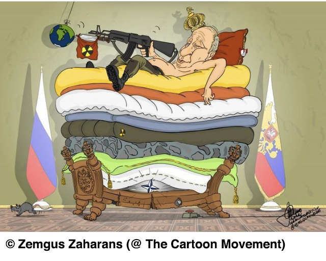 Zaharans'ın karikatürü