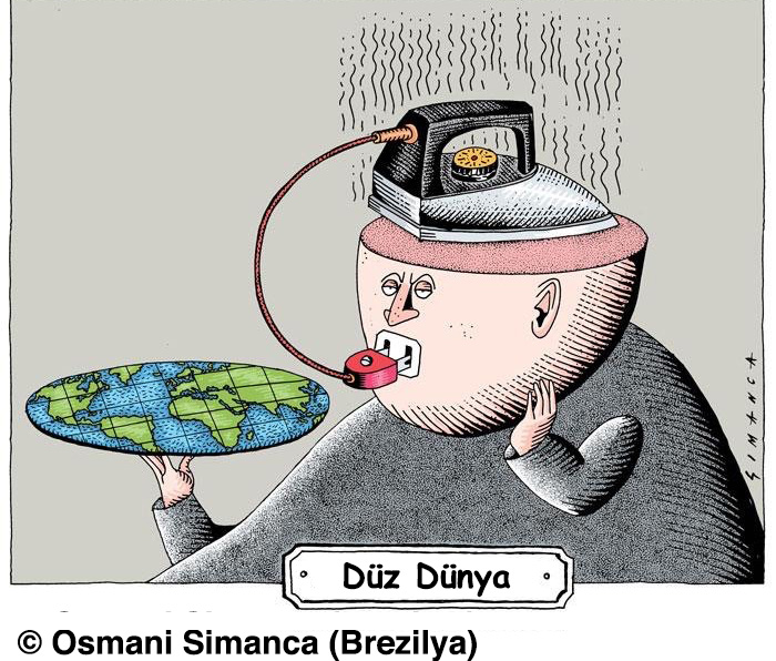 Simanca'nın karikatürü