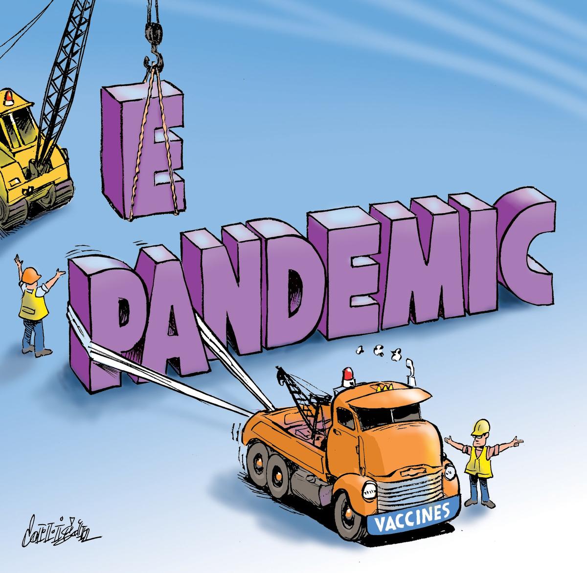 pandemi mi endemi mi? Corrigan'ın karikatürü