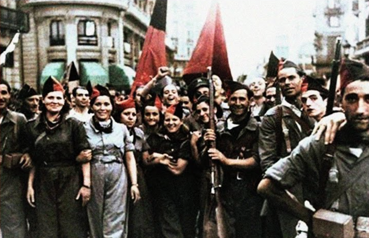 İspanya İç Savaşı'ndan bir fotoğraf