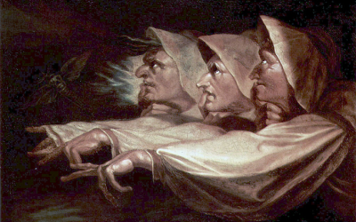 Henry Fuseli, Üç Cadı, 1783. (Wikimedia)