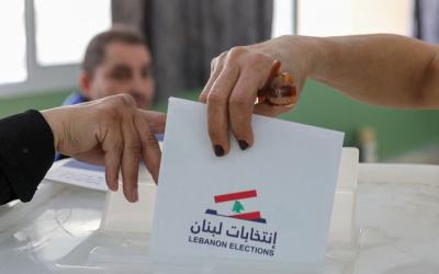 lübnan'da seçim sandığı