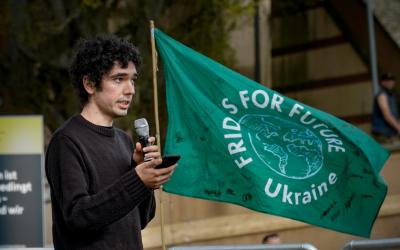 Arshak Makichyan FFF Ukrayna eyleminde konuşuyor