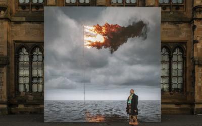 Flare (Oceania) 2021 by John Gerrard at COP26  