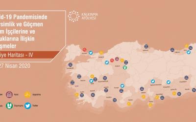 pandemide mevsimlik işçiler haritası