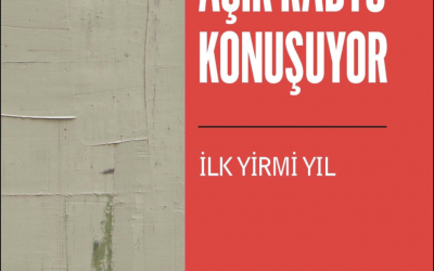"Açık Radyo Konuşuyor: İlk Yirmi Yıl" kitap kapağı