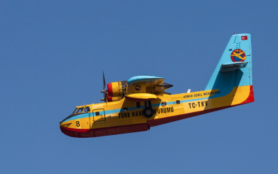 THK yangın söndürme uçağı