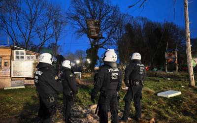 Lützerath’ın tahliyesi devam ediyor