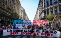 Arjantin'de IMF eylemi