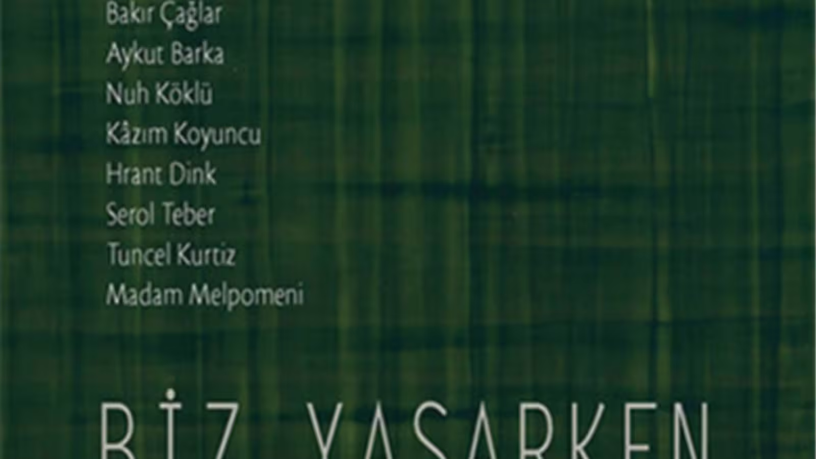 Biz yaşarken kitap kapağı