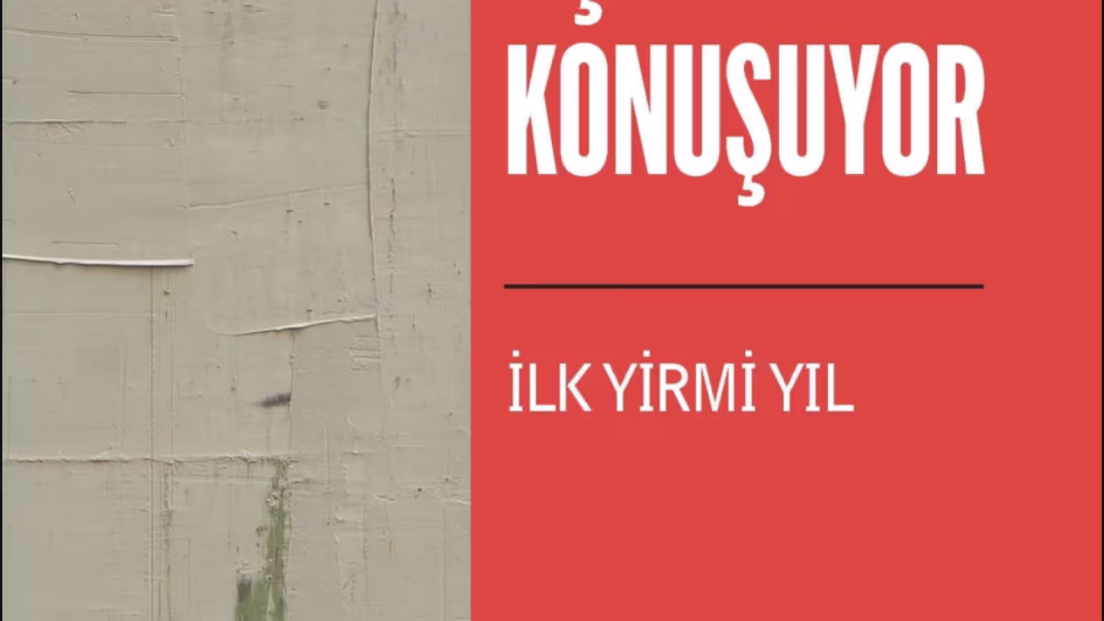 "Açık Radyo Konuşuyor: İlk Yirmi Yıl" kitap kapağı