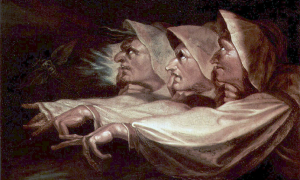Henry Fuseli, Üç Cadı, 1783. (Wikimedia)