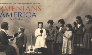 “Ara Dinkjian Arşivinden Taş Plaklarda Amerika’daki Ermeniler” albüm kapağı