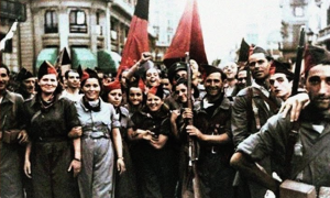 İspanya İç Savaşı'ndan bir fotoğraf