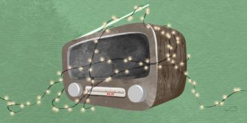 Açık "Radyo" illüstrasyonu