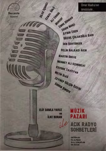 M&uuml;zik Pazarı: A&ccedil;ık Radyo Sohbetleri kitap kapağı